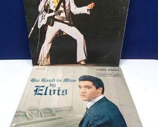 Vintage Elvis Vinyl Records