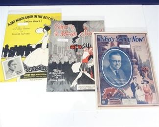 Vintage Sheet Music Collection