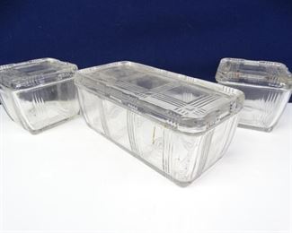 Vintage Glass Serving Ware