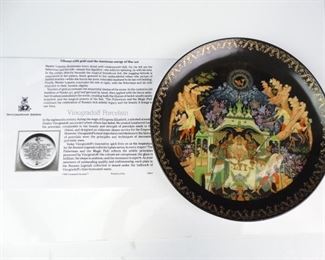 Rare Russian Legends Decorative Plate