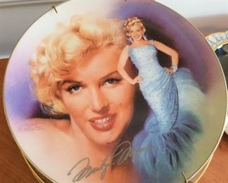 Marilyn Monroe Collectible Plate 