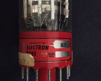RCA Radiotron Electron Tube 8673, 15" H with plastic case. 