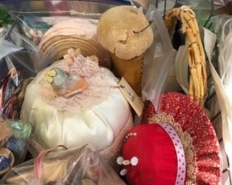 Vintage sewing items