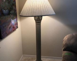 Tall floor lamp