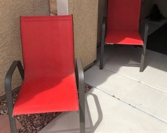 clean patio chairs