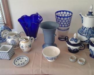Blue and white-many eras and styles