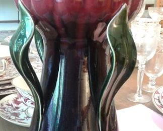 Majolica vase