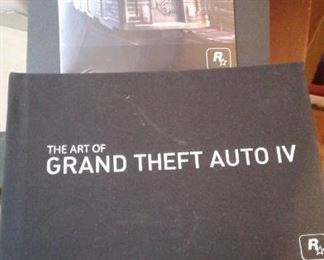 Grand theft auto the art and the music and the metal box
