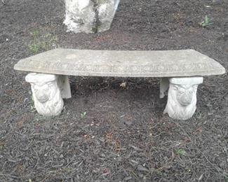 Lion Bench