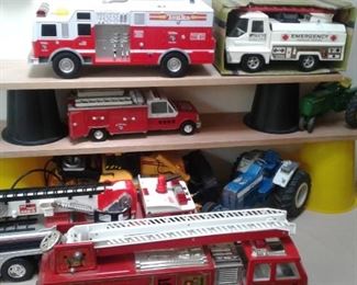 Firetrucks tractors and more
