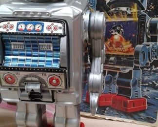 SPACE EXPLORER ROBOT-IN THE BOX! GREAT SHAPE