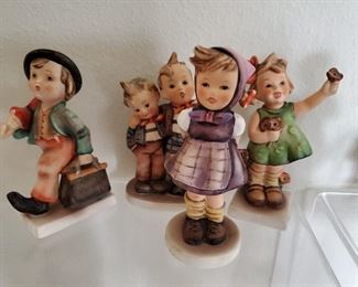 Collection of vintage Hummel figurines