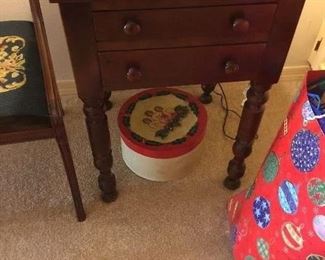 1800's end table