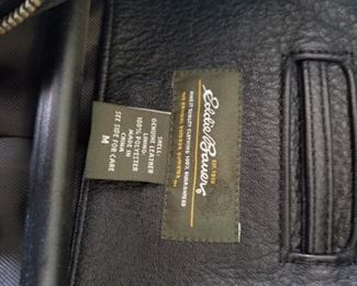 Eddie Bauer leather jacket