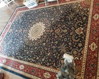 Carpet, 7'10" x 11' and matching runner