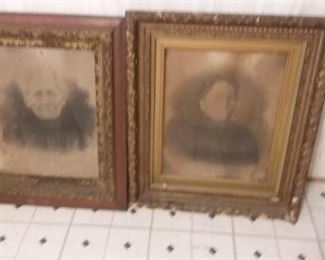 Antique portraits