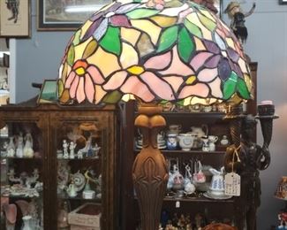 50% OFF ALL STAINED GLASS LAMPS LRV