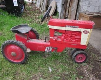 child's toy tractor