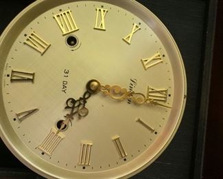 #17 Linden Wall Clock - wind up clock 31 day $25.00