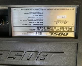 #18 Bose 151 Indoor/Outdoor Speakers $125.00