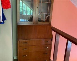 #22 Secretary Cabinet w/flip-top Front w/4 drawers 31x 16-29Dx72 $175.00