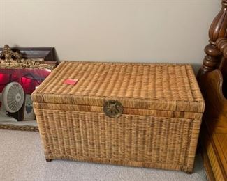 #28 Wicker Chest 36x20x19.5 $40.00