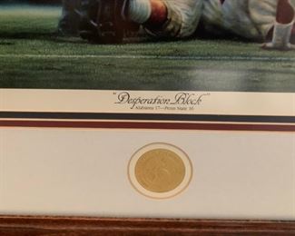 #46 Daniel Moore - "Desperation Block" signed $125.00