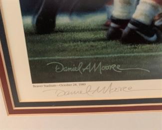 #46 Daniel Moore - "Desperation Block" signed $125.00