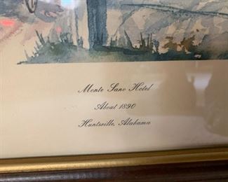 #48 Albert Lane - Monte Sano Hotel - signed $175.00