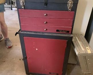 #53 Southernland 3 drawers flip-top & door $50.00