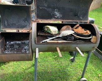 #63 Brinkman Smoker & Pit - 53" Long $65.00