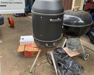 #65 Coleman Smoker on Stand $30.00