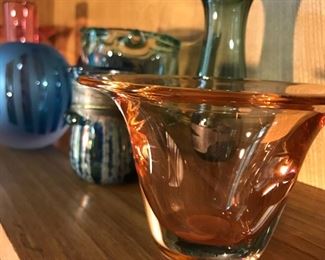 Blown Glass Collection by Mississippi artist Susan Ford Robertson 