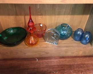 Vintage collectible art glass.