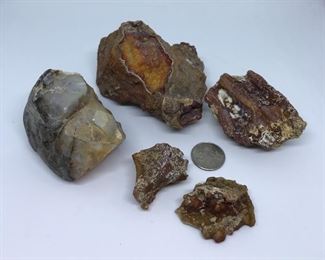 Fire Agate Specimens