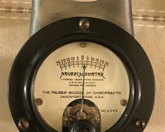 Fully operational 1940’s Palmer Neurocalometer chiropractic device 