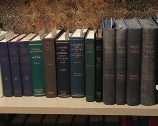 Part of the genealogy library - genealogy books on families of Virginia 