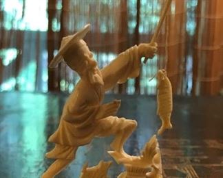 Antique 19th Century Chinese figurine,  letter of age over 100 years provided. 