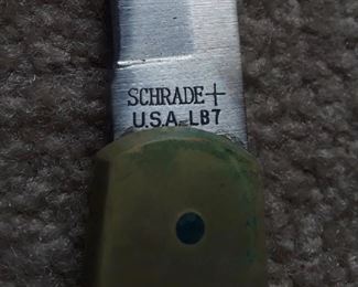 Schrade knife LB7