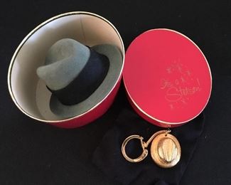 Stetson mini hat & key chain