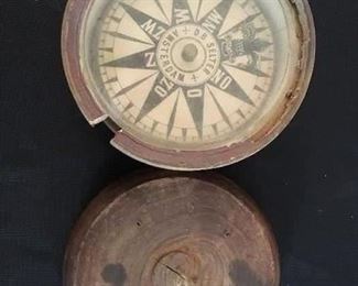 D.B. Selter Amsterdam ship compass