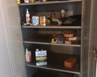 Metal Storage cabinet with 6 shelves