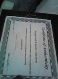 Certificate of Authenticity