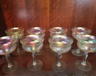 Iridescent wine glasses https://ctbids.com/#!/description/share/157207