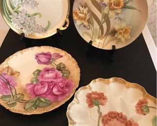 T & V France and Bavarian hand painted plates https://ctbids.com/#!/description/share/157242