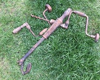 Antique Nail Puller
Antique Hand Drill & Bits