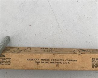 American Motors Part. Possibly for license plate