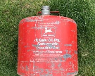 Antique John Deere Gas Can