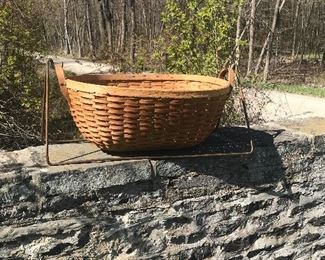 Antique Hanging Basket Possibly Bassinet 