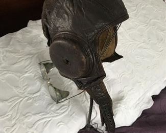 Possible Military Airman’s Hat
Leather Flying Helmet